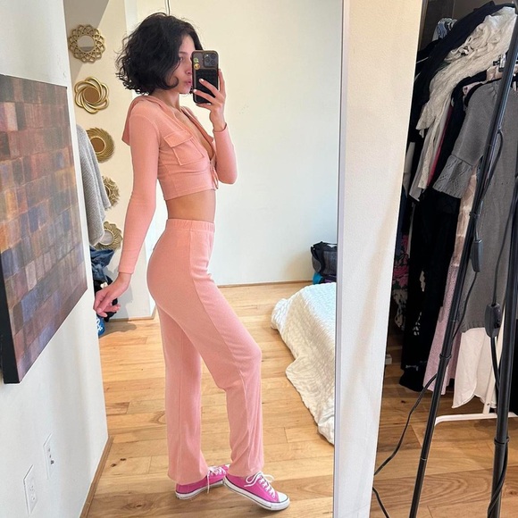 Fashion Nova Blush Two-Piece Set - Picture 5 of 6